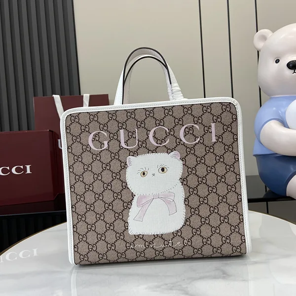 稀少【グッチ】チルドレンズトート 偽物 GGスプリームキャンバス guw16988