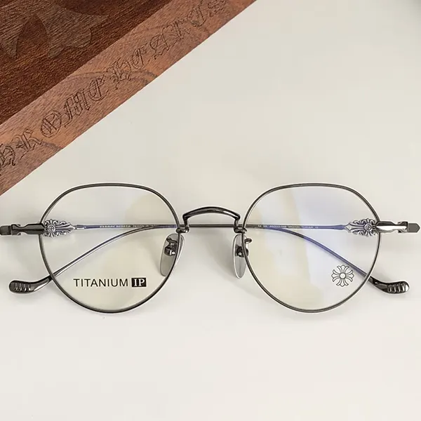 完売必至 クロムハーツ FLORAL CROSS ロゴ silverアイウェア Kum34335